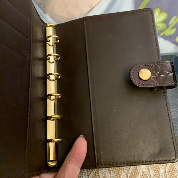 Louis Vuitton Vernis Agenda PM in Ox Blood. AB condition - Picture 5 of 7